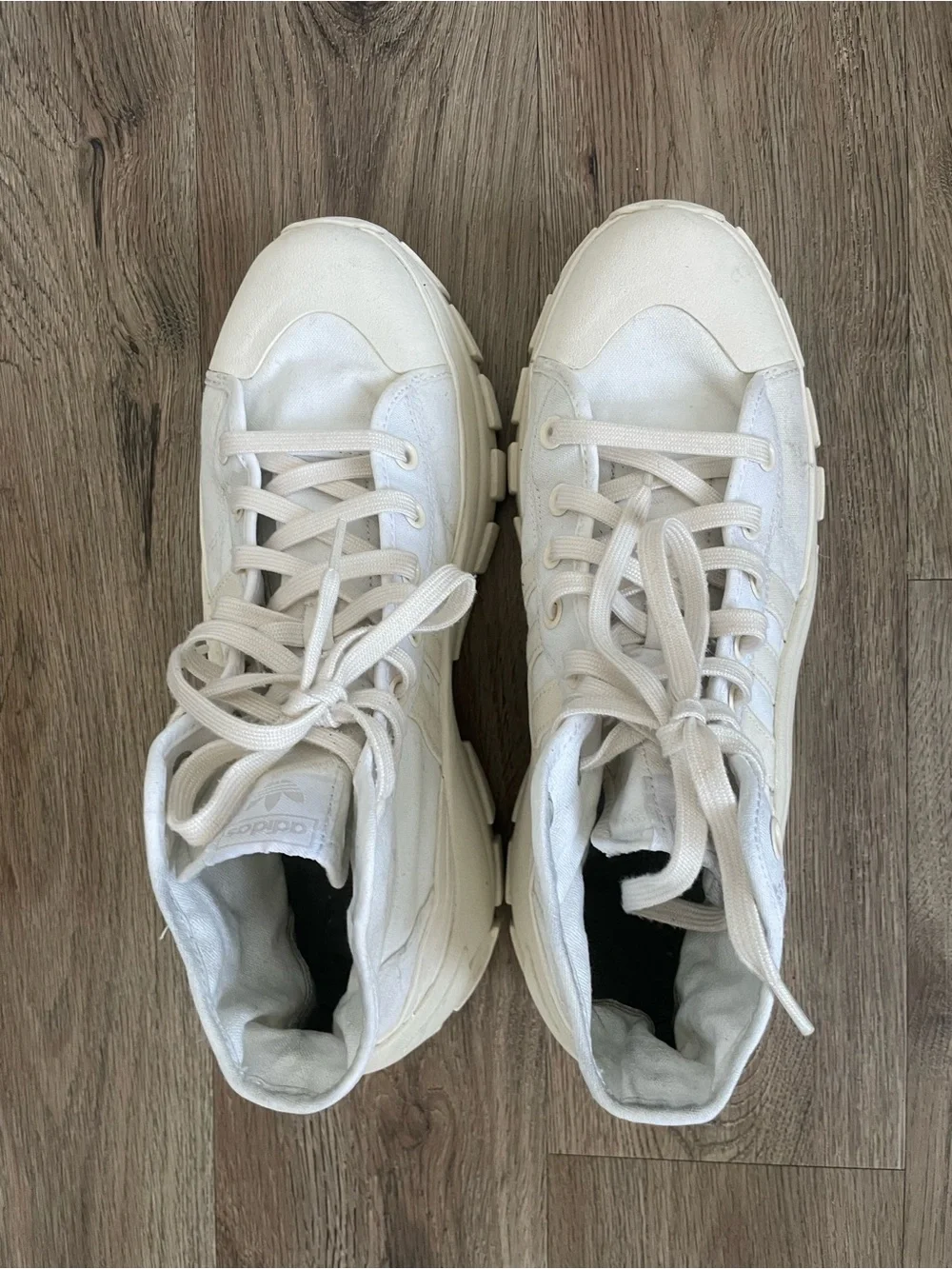 Men Size 11.5 Adidas Originals NIZZA Hi Xy22 HR1441 Platform Shoes